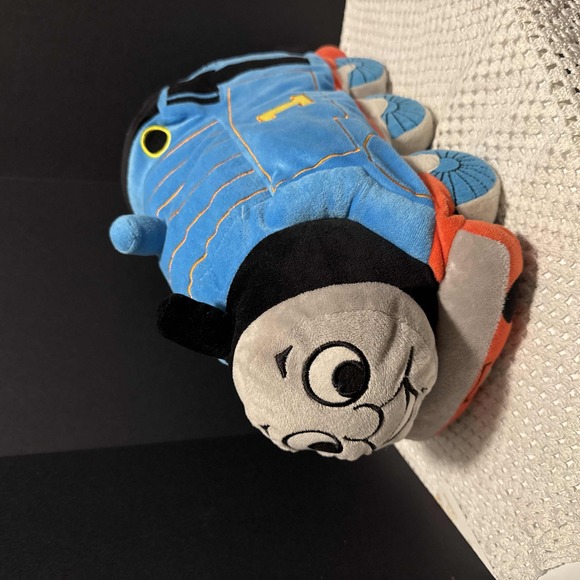 Thomas & Friends Tank Engine 16" Plush Pillow 2018 Gullane Micro Foam Beanie - Picture 1 of 8
